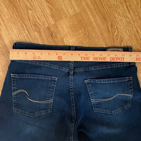 Levi Strauss Womens Curvy Straight Stretch Jeans Vintage 16S Tag 28” Inseam - Picture 5 of 9